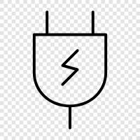 computer, Power, Surge, Protection icon svg