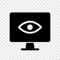 computer monitor, LCD monitor, LED monitor, monitor stand icon svg