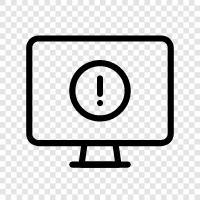 computer monitor, computer screens, monitors, LCD monitors icon svg