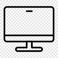 computer monitor, LCD monitor, LED monitor, plasma monitor Значок svg