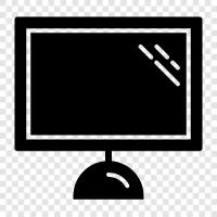 computer monitor, laptop monitor, desktop monitor, CRT monitor icon svg