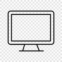 Компьютерный монитор, LCD Monitor, SID Monitor, Nablook Monitor Значок svg