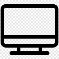 computer monitor, monitor display, computer display, Monitor icon svg