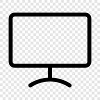 computer monitor, LCD monitor, computer monitor resolution, monitor size icon svg