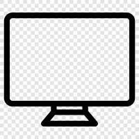 computer monitor, monitor, desktop monitor, laptop monitor icon svg