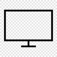 computer monitor, LCD monitor, CRT monitor, plasma monitor icon svg