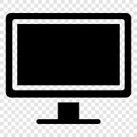 computer monitor, monitor resolution, computer monitor size, monitor brightness icon svg