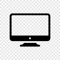 computer monitors, display, monitor resolution, monitor size icon svg