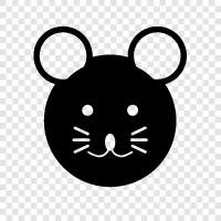 computer mouse, onscreen mouse, trackball, pointer icon svg