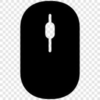 computer mouse, pointing device, trackball, cursor icon svg