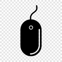 computer mouse, pointing device, navigation, cursor icon svg