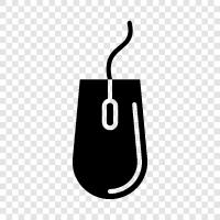 computer mouse, pointing device, input device, pointer icon svg