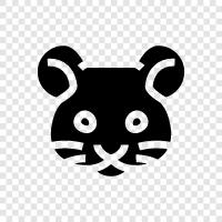 computer mouse, tracking, cursor, pointing icon svg