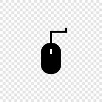 computer mouse, wireless mouse, optical mouse, laser mouse icon svg