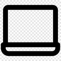 computer, notebook, laptop computer, netbook icon svg