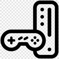 computer, gaming, console gaming, gaming computer icon svg