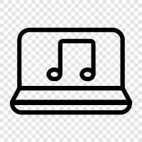 computer, portable, notebook, netbook icon svg