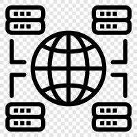 computer network, network diagram, network administration, network security icon svg