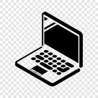 computer, computer equipment, laptop computer, netbook icon svg