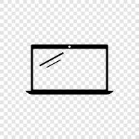 computer, laptop computer, computer hardware, laptop battery icon svg