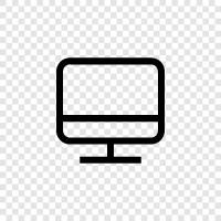 computer, laptop, computer system, hardware icon svg