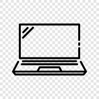 Computer, Netbook, LaptopComputer, Laptop symbol