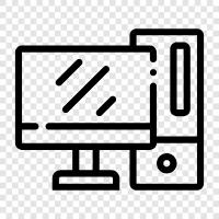 computer, laptop, computer desk, computer monitor icon svg