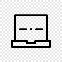 computer, laptop computer, computer for laptop, laptop for computer icon svg