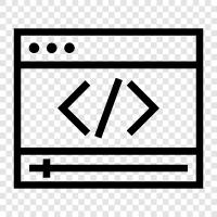 computer programming, programming, software development, app development icon svg