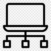 computer, device, battery, AC adapter icon svg