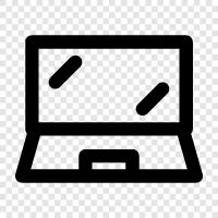 computer, portable, notebook, netbook icon svg