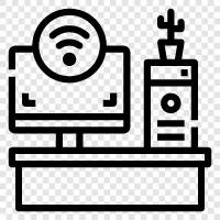 Informatik, Informationstechnologie, Software, Hardware symbol