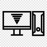 computer science, computer programming, computer security, computer usage icon svg