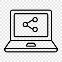 computer, computer hardware, computer software, laptop computer icon svg