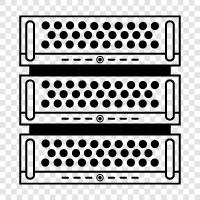 Computer, Systeme, administriert, Konfiguration symbol