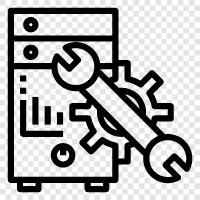 Computer, Netzwerk, Webserver, Hosting symbol