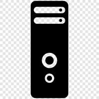 computer stand, computer desk, computer hardware, computer hardware store icon svg