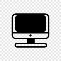 computer system, computer software, computer hardware, computer websites icon svg