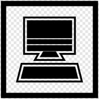 computer system, computer software, computer hardware, computer networks icon svg