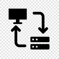 Computersysteme, Computersicherheit, Computernetzwerke, Computermanagement symbol