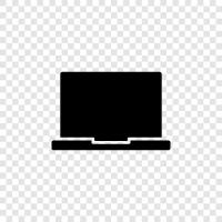 computer, portable, battery, charger icon svg