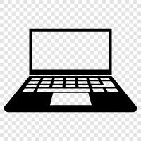 Computers, Laptop Battery, Laptop Stand, Laptop Sleeve icon svg