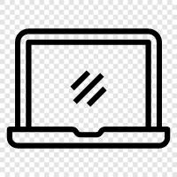 Computers, Hardware, Gadgets, Laptop icon svg