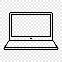 Компьютеры, Ноутбук, планшет Значок svg