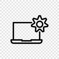 Computers, Operating System, Laptops, Desktops icon svg