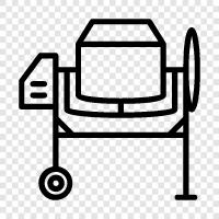 concrete mixer, mixer for concrete, concrete mixer for sale, concreate mixer icon svg