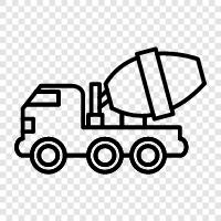 Concrete Mixer Prices, Concrete Mixer Manufacturers, Concrete, Concrete Mixer icon svg