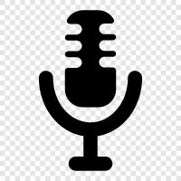 condenser microphone, cardioid microphone, directional microphone, electret icon svg