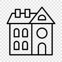 condo, townhome, apartments, rental icon svg