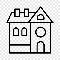 condo, coop, single family home, duplex icon svg